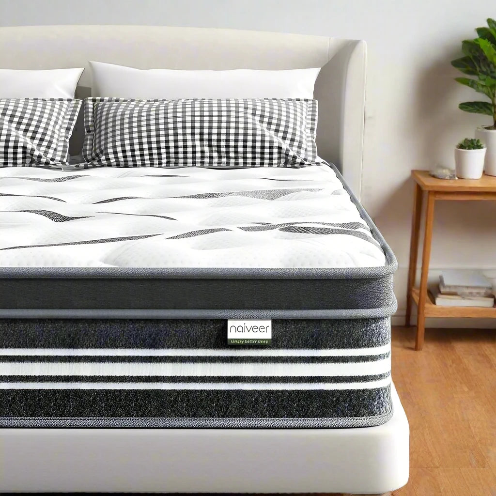 10 Inch Memory Foam Hybrid Mattress In A Box Hybrid