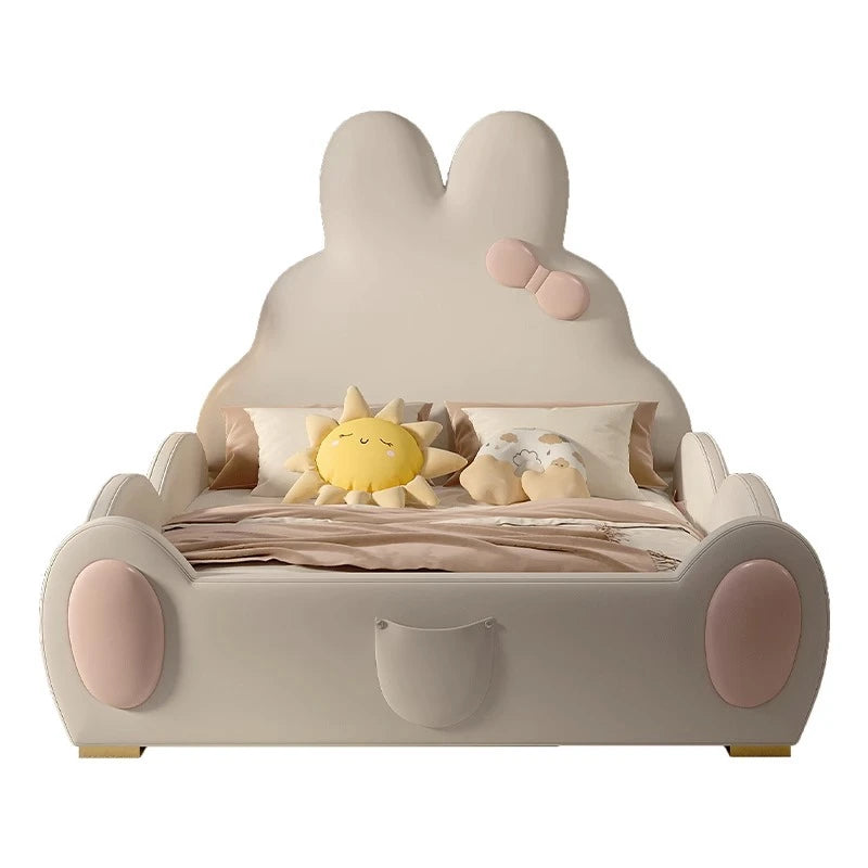 Bunny Rabbit Bed with Guardrail