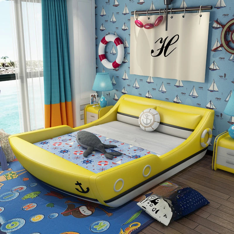 Pirate Wooden Bed