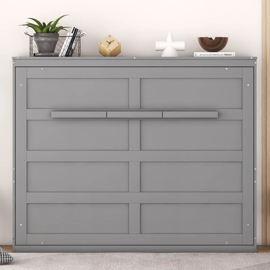 Full Size Murphy Bed That Folds Into a Cabinet - Wall Bed folded