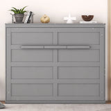 Full Size Murphy Bed That Folds Into a Cabinet - Wall Bed folded